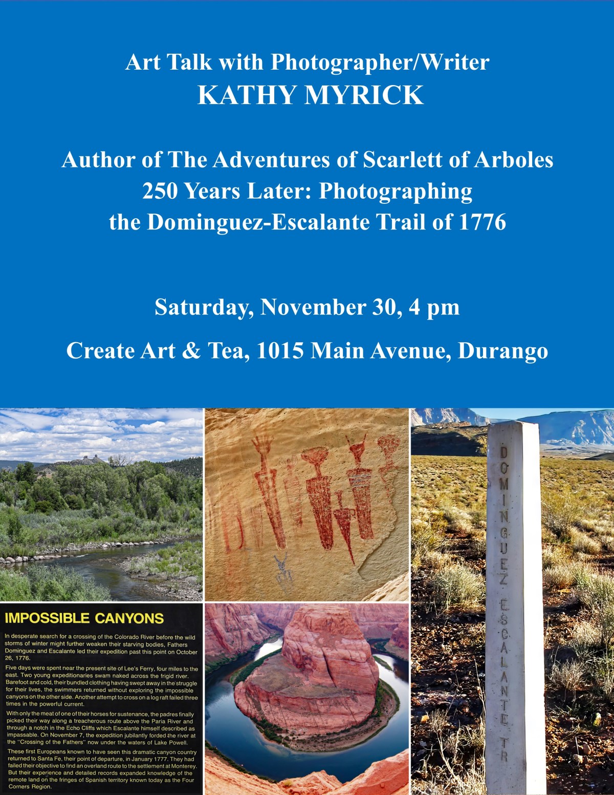 Art Talk on Saturday, November&nbsp;30